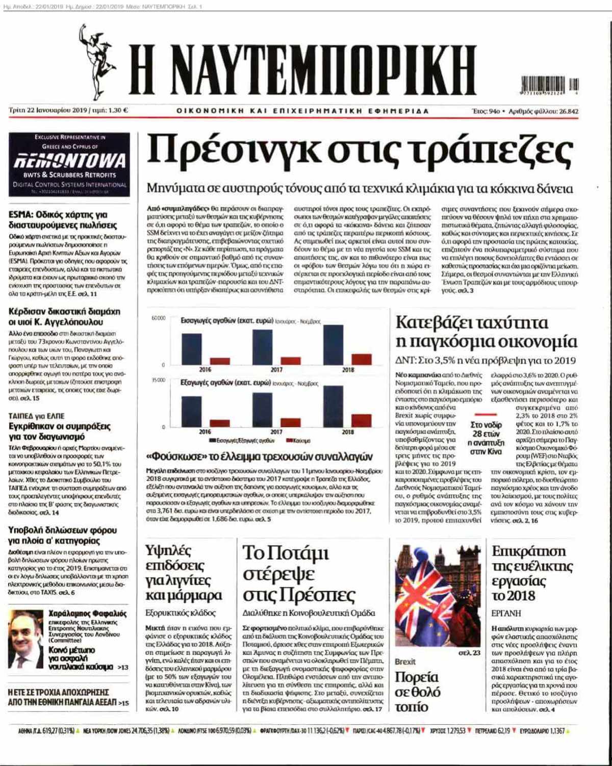 ΝΑΥΤΕΜΠΟΡΙΚΗ 22-01-2019