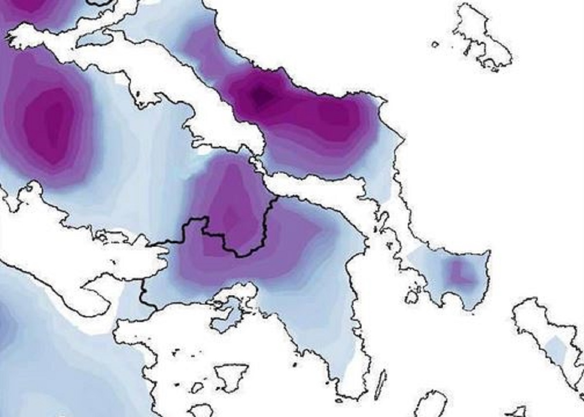Καιρός: Πότε θα χιονίσει στην Αθήνα και που – Ο χάρτης της κακοκαιρίας