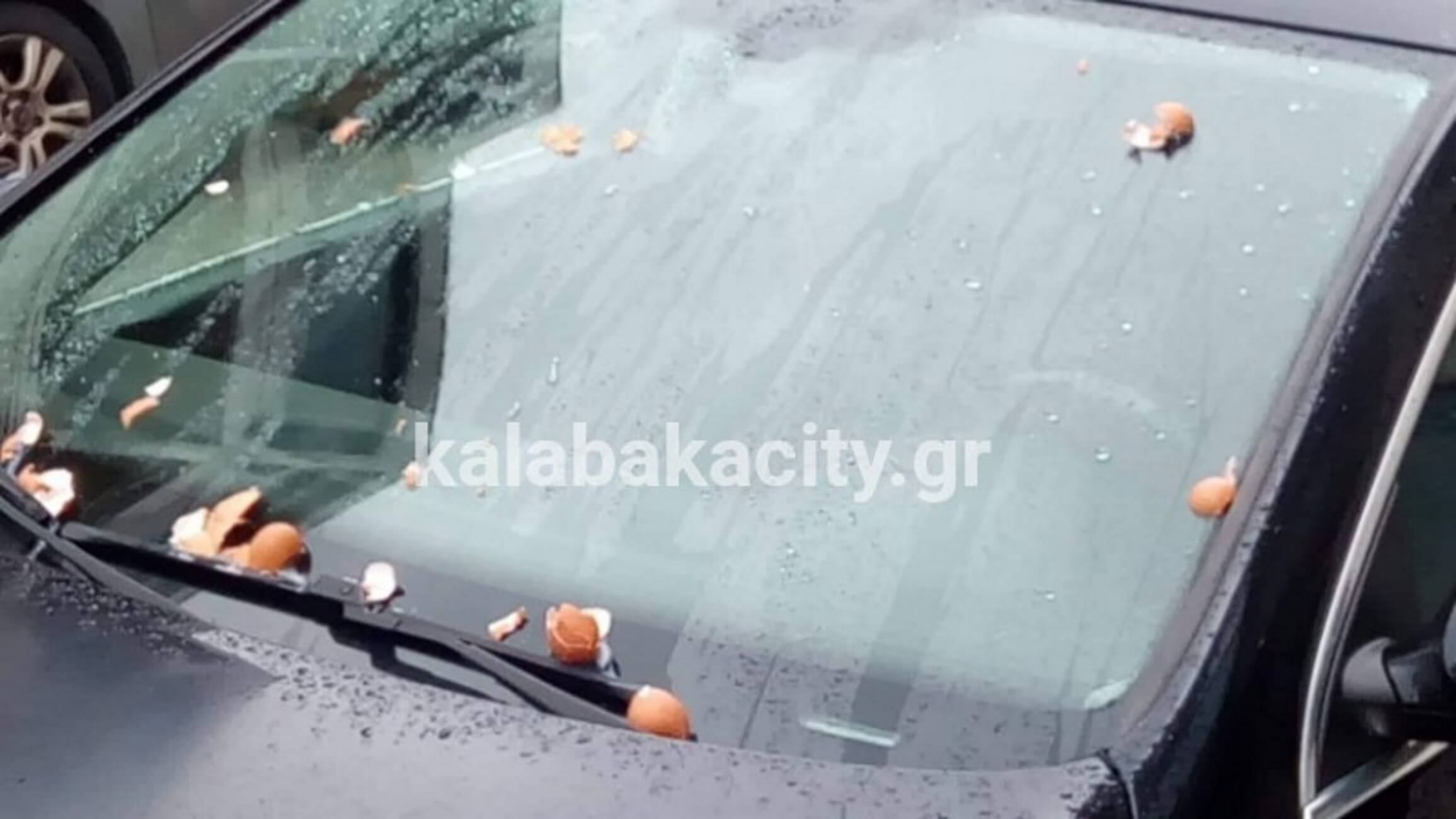 Μετέωρα: Αυγά στο αυτοκίνητο του δημάρχου – Το βρήκε σε αυτή την κατάσταση όταν επέστρεψε [pics]