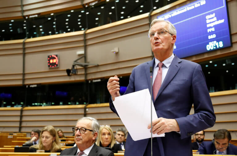 Brexit: Δεν υπάρχει χρόνος για εναλλακτική στο backstop λέει ο Μπαρνιέ | Newsit.gr Brexit: Δεν υπάρχει χρόνος για εναλλακτική στο backstop λέει ο Μπαρνιέ | Newsit.gr