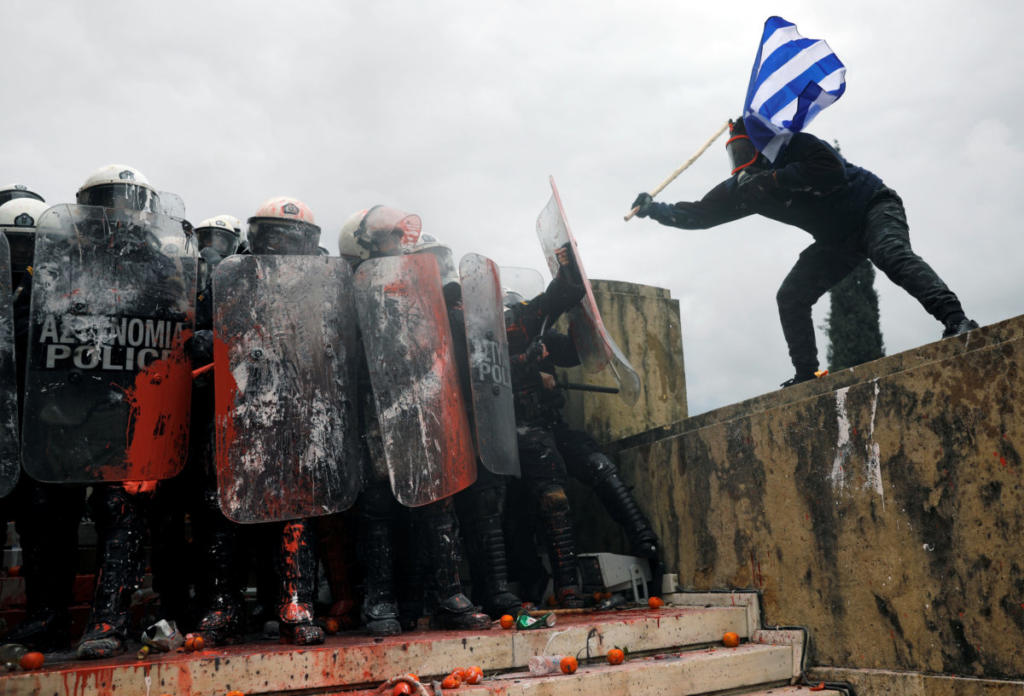 Γνωστός νεοναζί ένας από τους συλληφθέντες στο Συλλαλητήριο