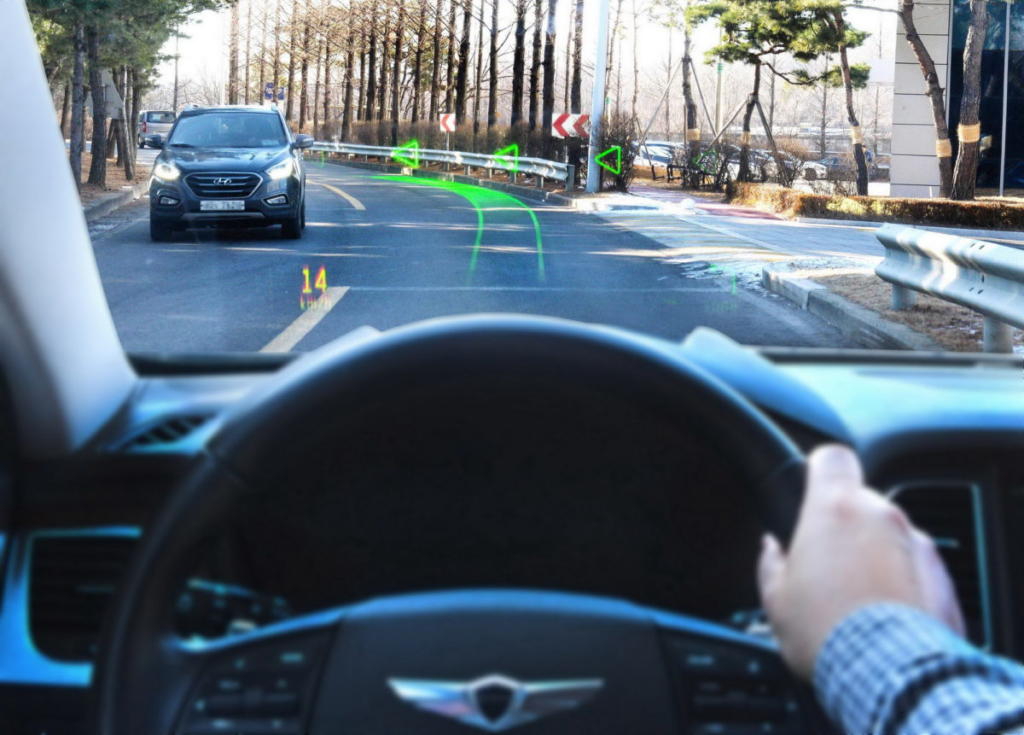 Oλογραφικό head-up display στα αυτοκίνητα της Hyundai