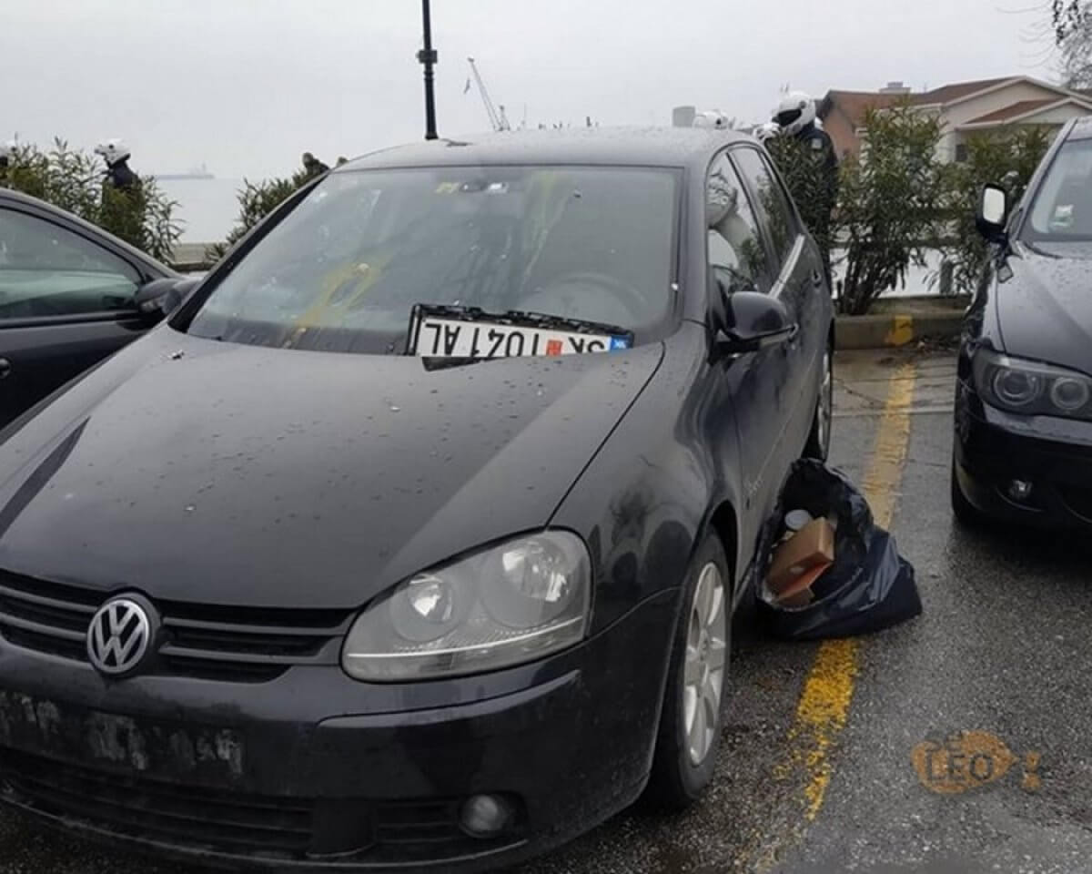 Θεσσαλονίκη: Είδαν Σκοπιανές πινακίδες σε αυτοκίνητο και… τις “ξήλωσαν”