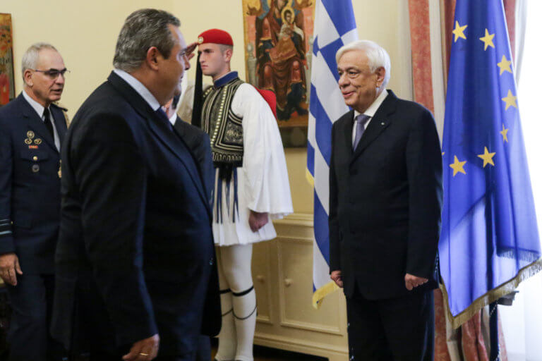 Καμμένος εναντίον Παυλόπουλου για συμφωνία Πρεσπών: Κρίμα κύριε Πρόεδρε…