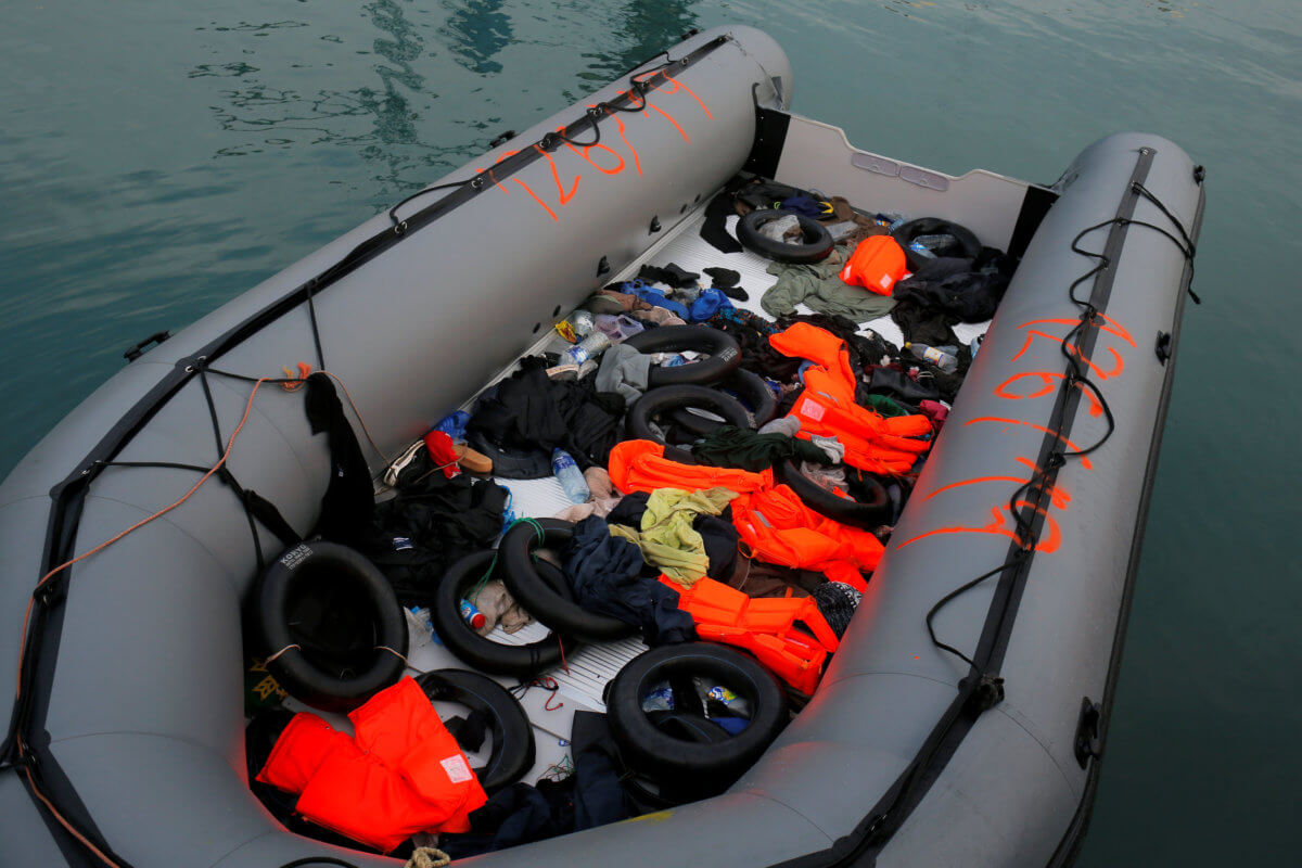 Βρέθηκε βορειοδυτικά της Σάμου η βάρκα με τους 40 μετανάστες