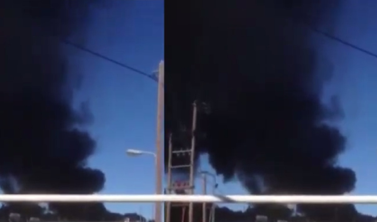 Φωτιά ξέσπασε στον καταυλισμό στη Μόρια! Σκοτείνιασε όλη η περιοχή – video