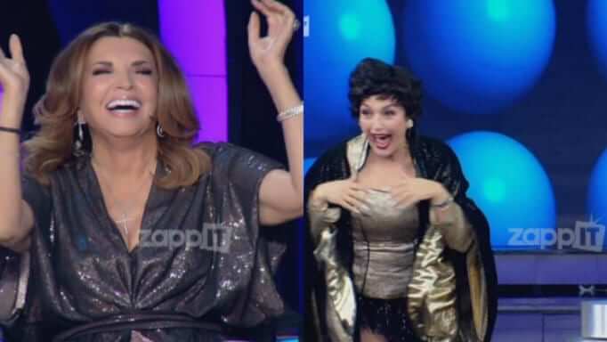 «Λύθηκε» στα γέλια η Μιμή Ντενίση όταν είδε ποιον θα ενσαρκώσει η Ελένη Φιλίνη την επόμενη εβδομάδα στο YFSF!