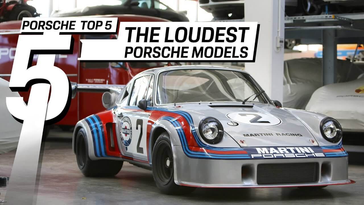 Τα πέντε πιο θορυβώδη αγωνιστικά μοντέλα της Porsche [vid]