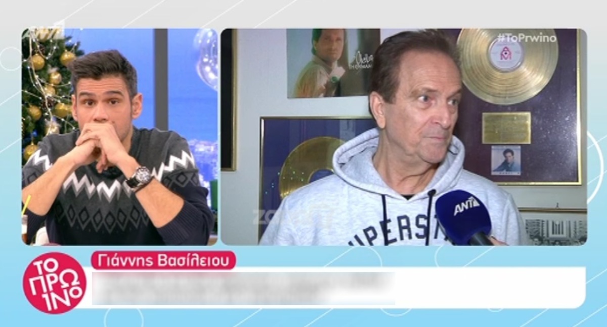 Γιάννης Βασιλείου: Η εξομολόγηση για τον Γιώργο Αλκαίο και τη μητέρα του – «Αυτό δεν το έχω πει ποτέ…»