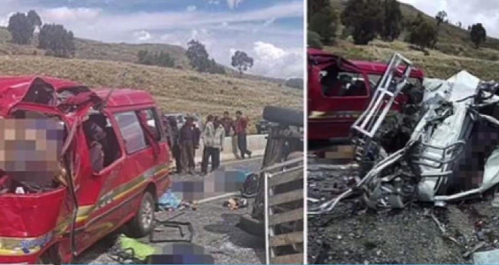 Μετωπική λεωφορείων σκόρπισε τον θάνατο στη Βολιβία – video