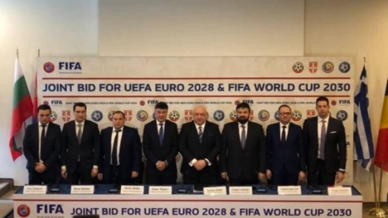 Συναντήσεις Βασιλειάδη στη Σόφια για Euro 2028 και Μουντιάλ 2030