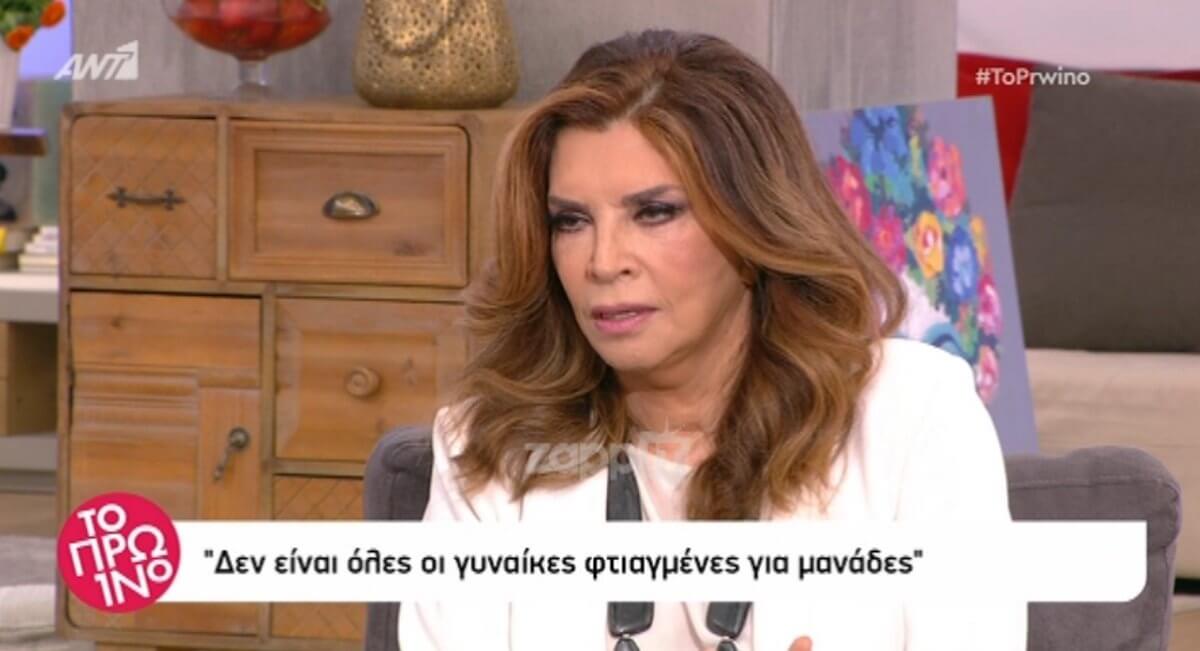 Μιμή Ντενίση: “Ήμουν στη σκηνή και μου είπαν ότι ήπιε βενζίνη η Μαριτίνα”!