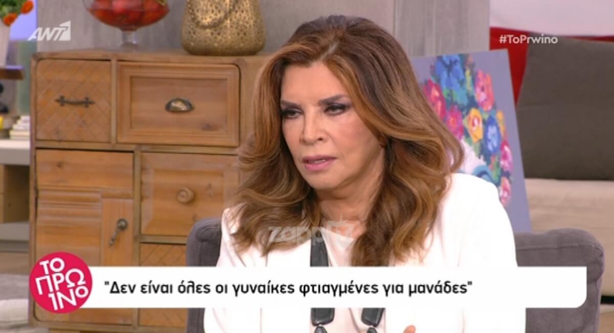 Μιμή Ντενίση: “Ήμουν στη σκηνή και μου είπαν ότι ήπιε βενζίνη η Μαριτίνα”!