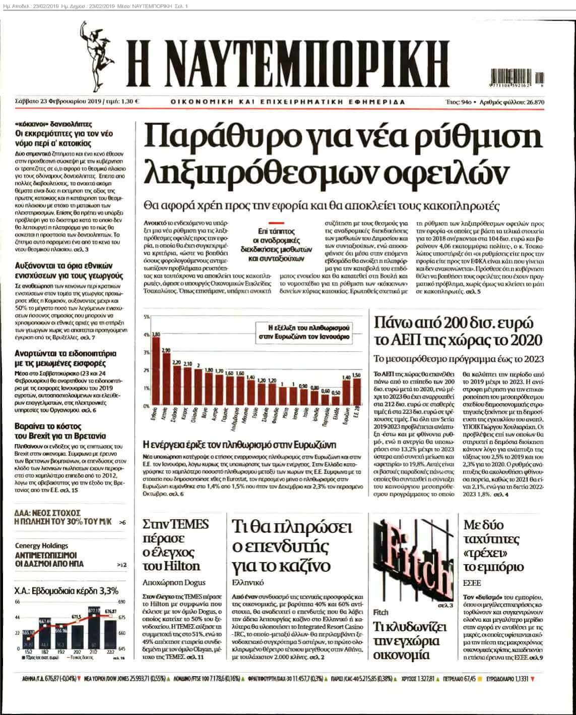 ΝΑΥΤΕΜΠΟΡΙΚΗ 23-02-2019
