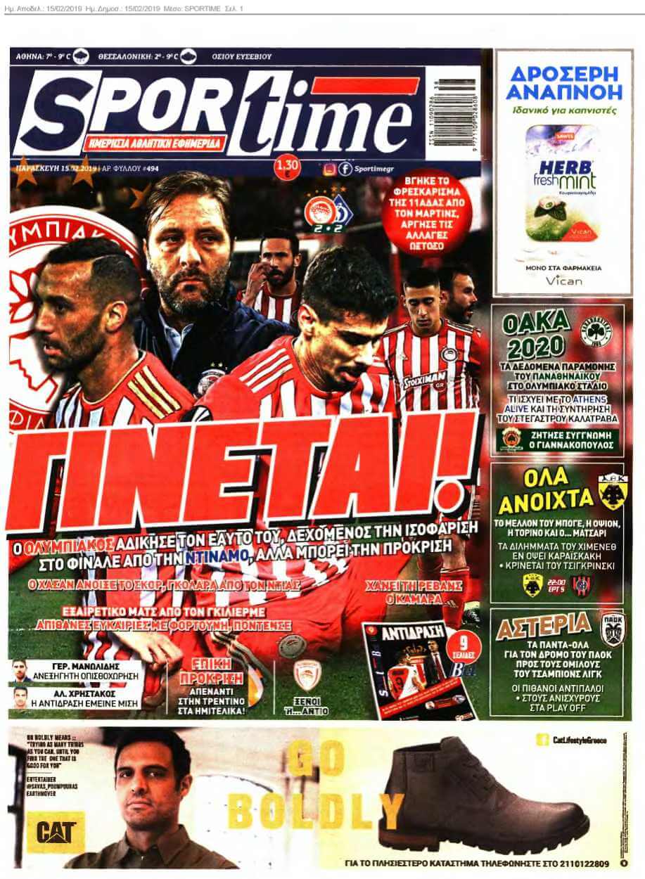 SPORTIME 15-02-2019