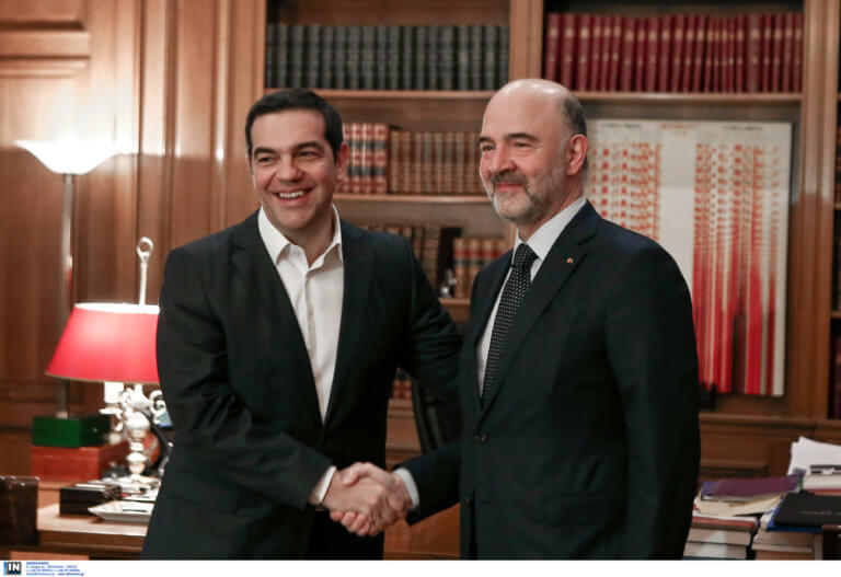 Είδε Τσίπρα ο Μοσκοβισί: «Δεν υπάρχει μασκαρεμένο μνημόνιο, είμαστε στη σωστή κατεύθυνση» | Newsit.gr Είδε Τσίπρα ο Μοσκοβισί: «Δεν υπάρχει μασκαρεμένο μνημόνιο, είμαστε στη σωστή κατεύθυνση» | Newsit.gr