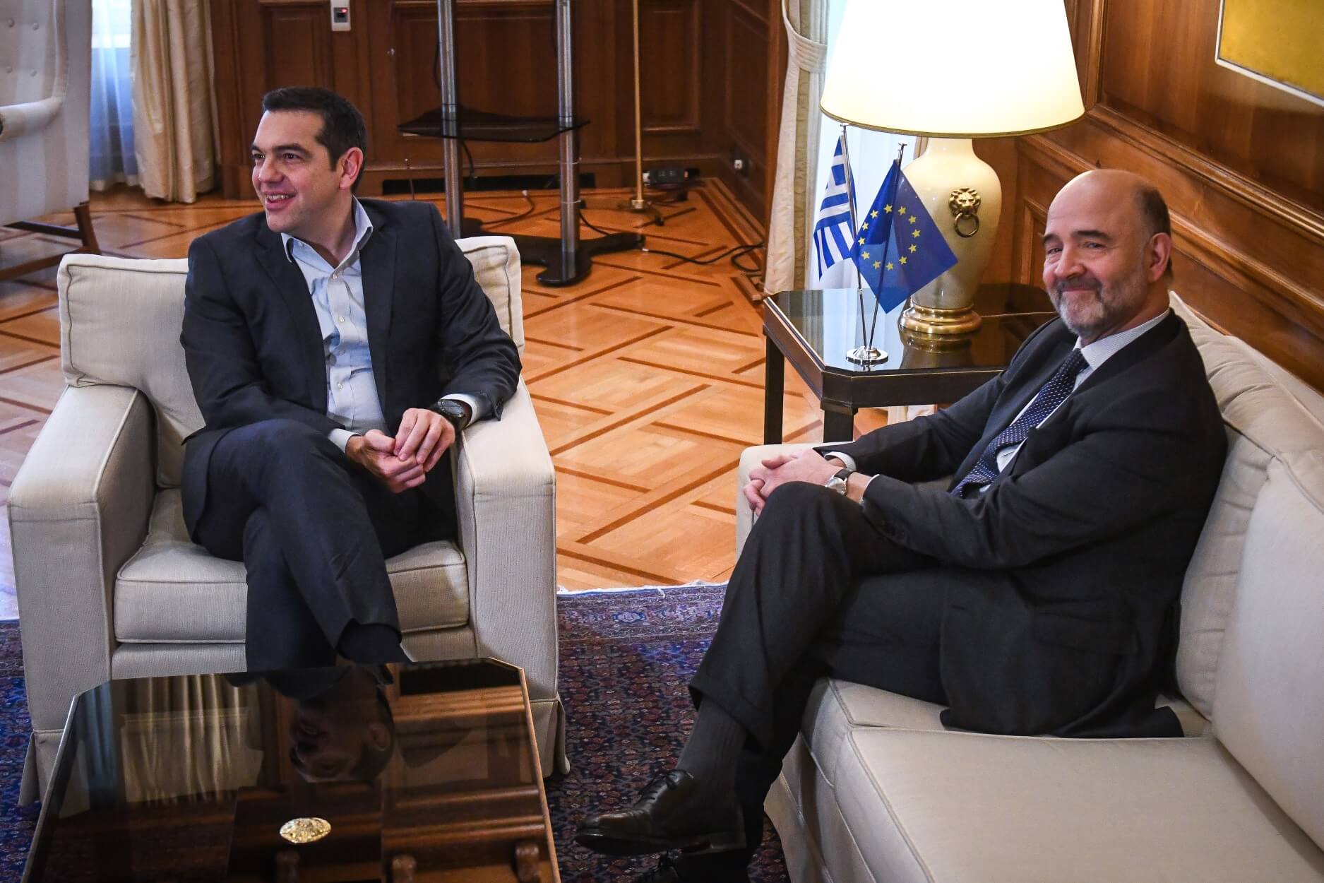 Στην Αθήνα ο Ευρωπαίος Επίτροπος Οικονομίας και Φορολογίας, Πιέρ Μοσκοβισί