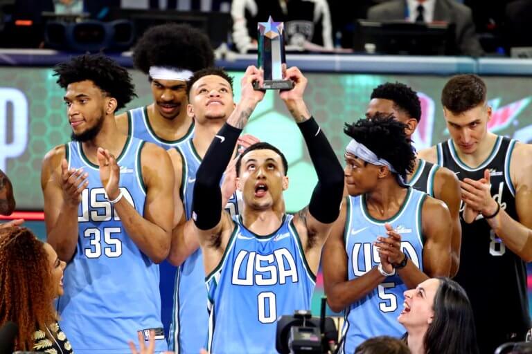 All Star Game: Η Team USA νίκησε την Team World! Φοβερός ο Κούζμα – video | Newsit.gr All Star Game: Η Team USA νίκησε την Team World! Φοβερός ο Κούζμα – video | Newsit.gr