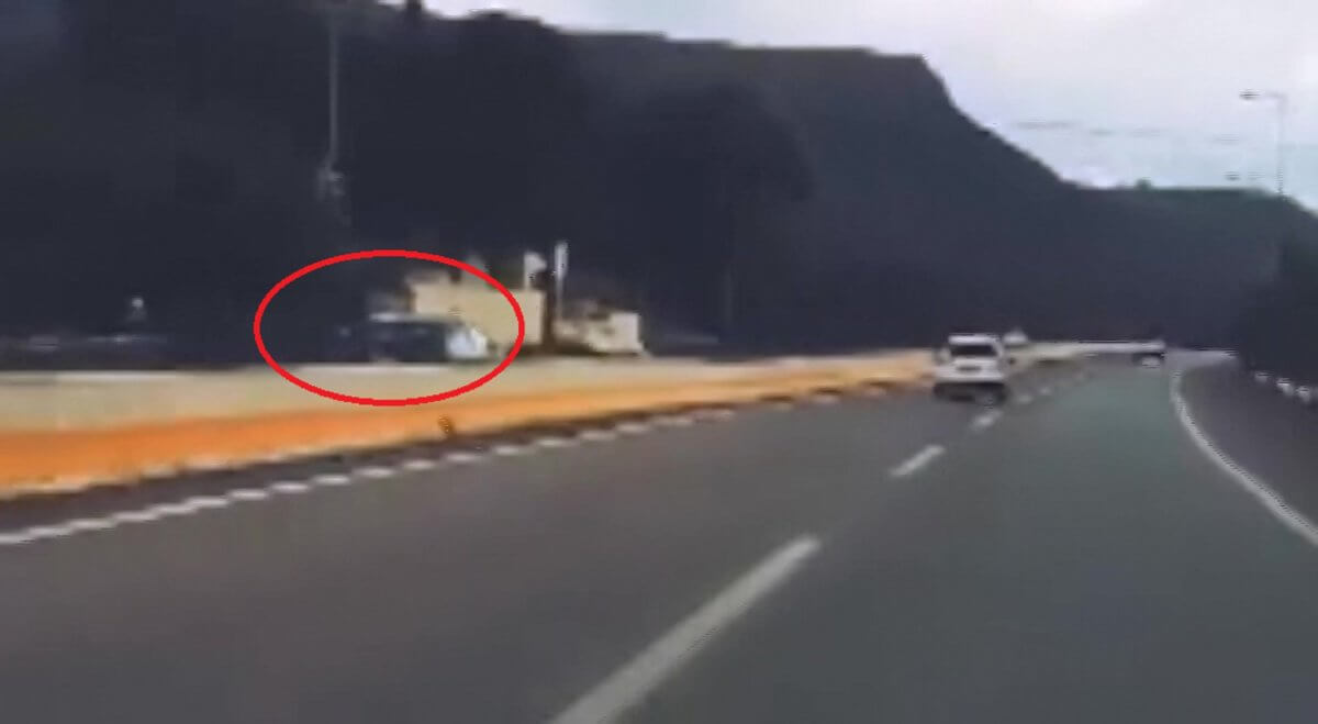 Κρήτη: Επικίνδυνος! Οδηγούσε ανάποδα στην Εθνική για ώρα – video