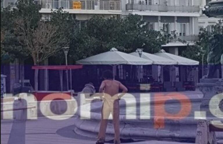 Πάτρα: Λούστηκε σε κοινή θέα – Απίστευτα πράγματα στην πλατεία Γεωργίου – video | Newsit.gr Πάτρα: Λούστηκε σε κοινή θέα – Απίστευτα πράγματα στην πλατεία Γεωργίου – video | Newsit.gr