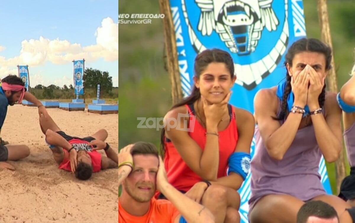 Survivor: Χτύπησε άσχημα στο κεφάλι ο Τόνι! “Πάγωσαν” στον ελληνικό πάγκο…