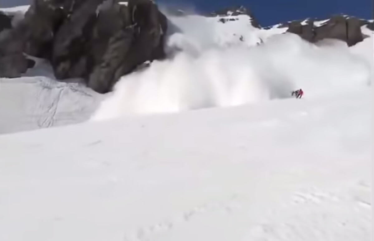 Βίντεο σοκ από τη φονική χιονοστιβάδα στην Ελβετία