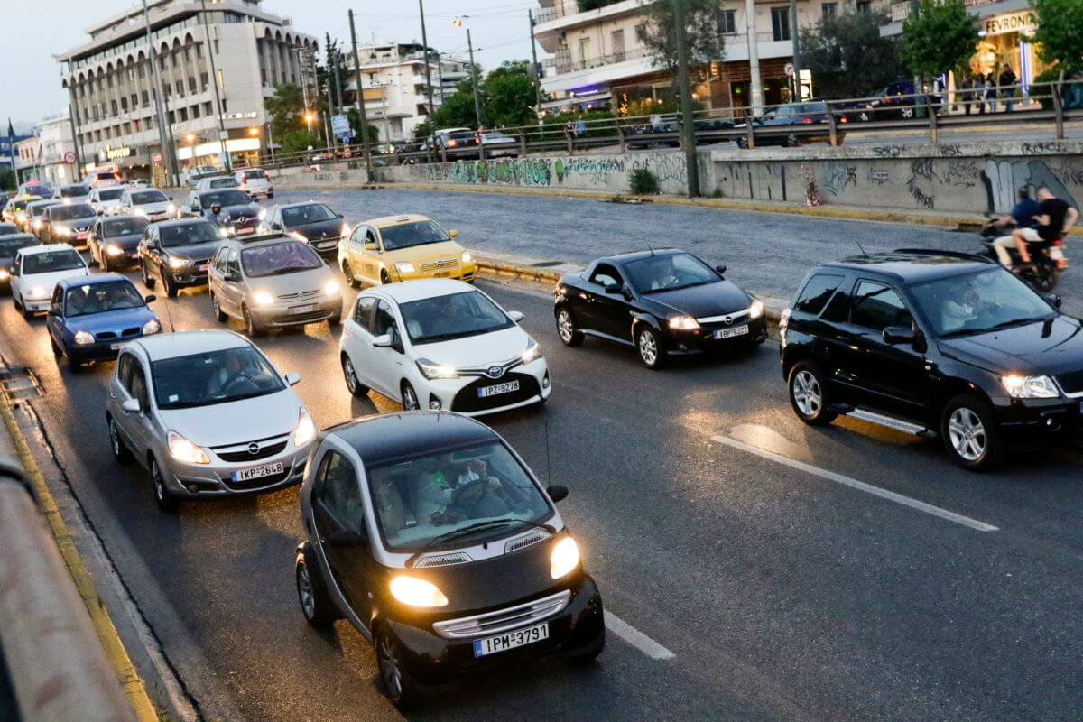 Τροχαίο στην Κηφισίας! Που υπάρχει μποτιλιάρισμα