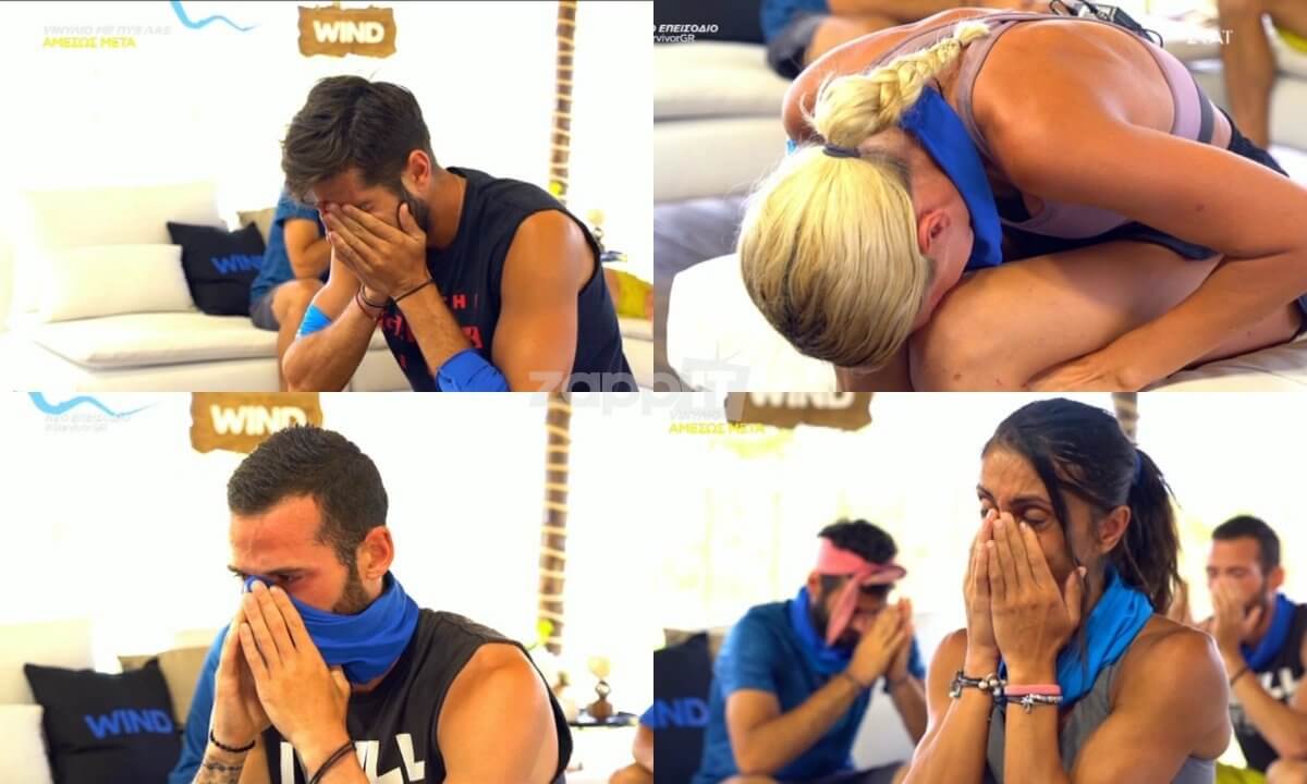Survivor: Ξέσπασαν σε κλάματα οι Έλληνες παίκτες στο έπαθλο επικοινωνίας!