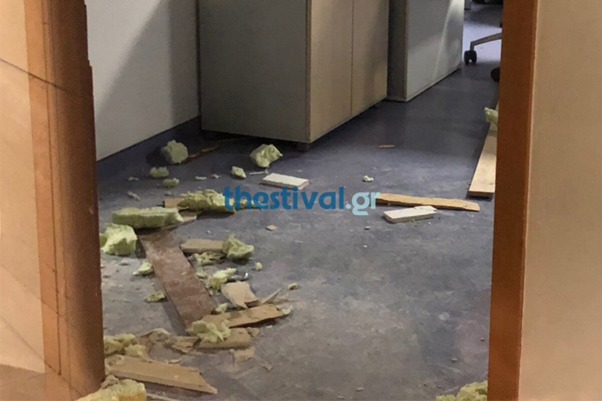 Θεσσαλονίκη: Άγρια ληστεία με ύβρεις σε κλινική – Γκρέμισαν τοίχο και βούτηξαν το χρηματοκιβώτιο [pics]