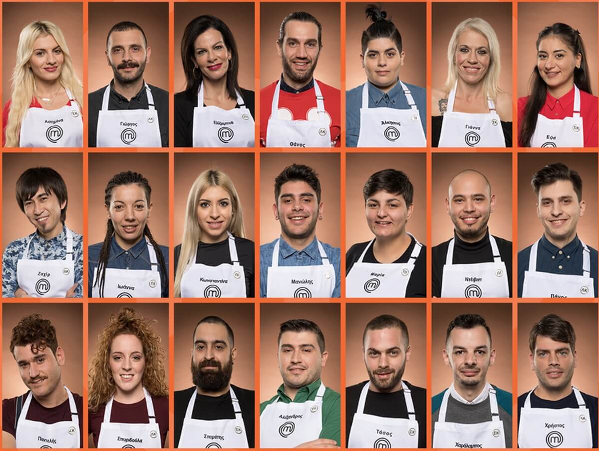 MasterChef: Γνωρίστε τους 21 παίκτες που μπήκαν στο σπίτι!