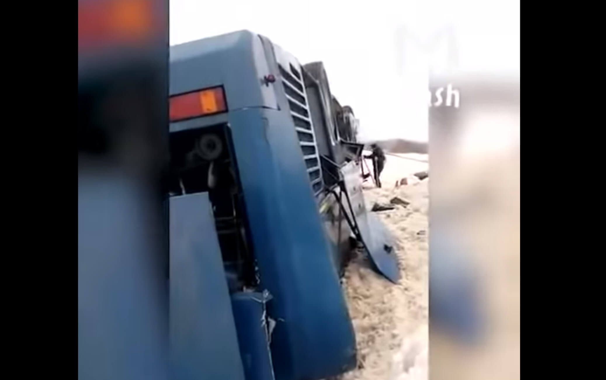 Ρωσία: Επτά νεκροί από δυστύχημα με λεωφορείο – Ανάμεσά τους 4 παιδιά