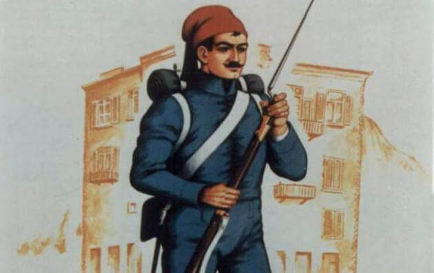 Σαν σήμερα συγκροτείται επίσημος Ελληνικός Τακτικός Στρατός με διάταγμα του Όθωνα