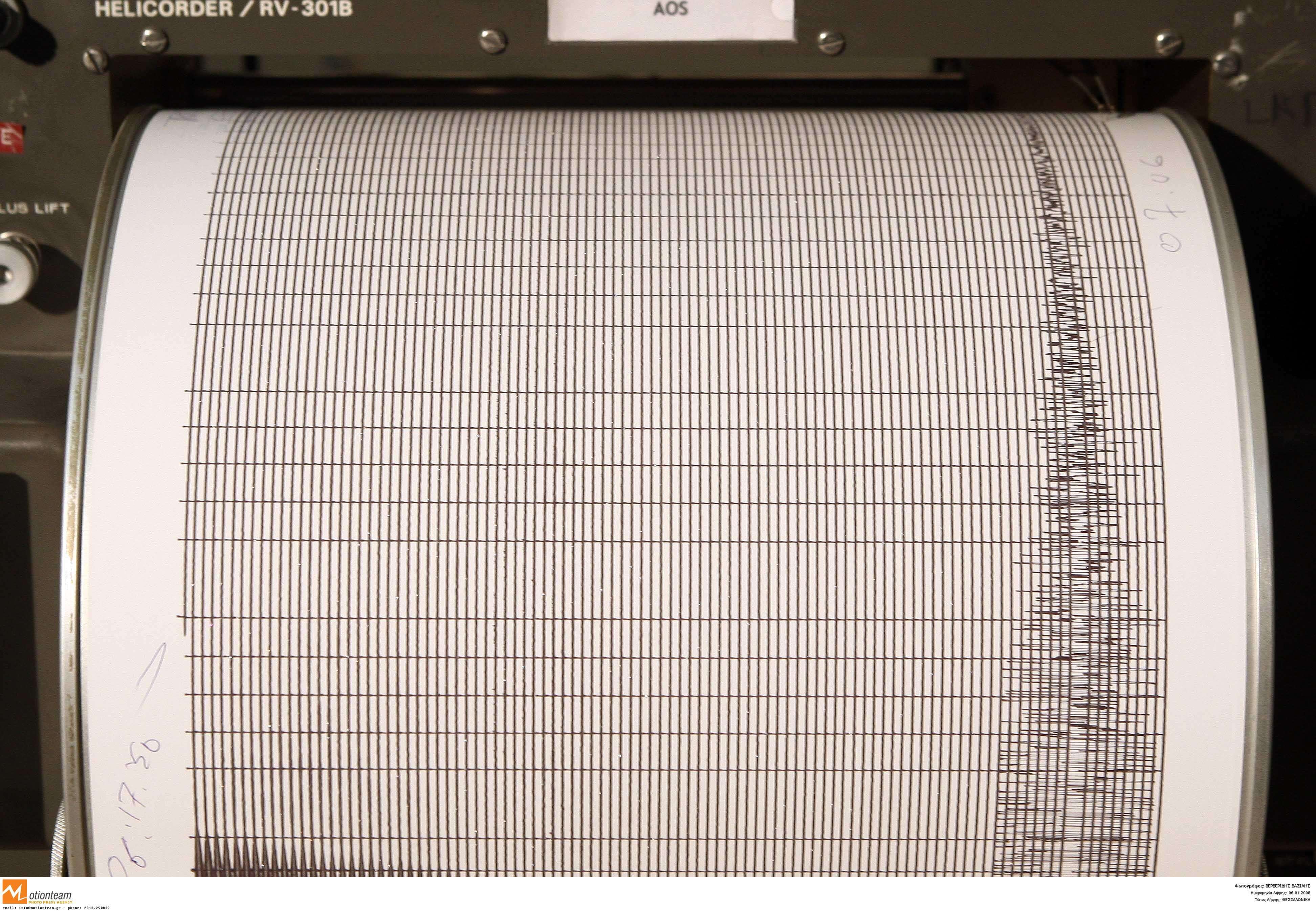 Σεισμός στη Νίσυρο – 14,2 χιλιόμετρα το εστιακό βάθος