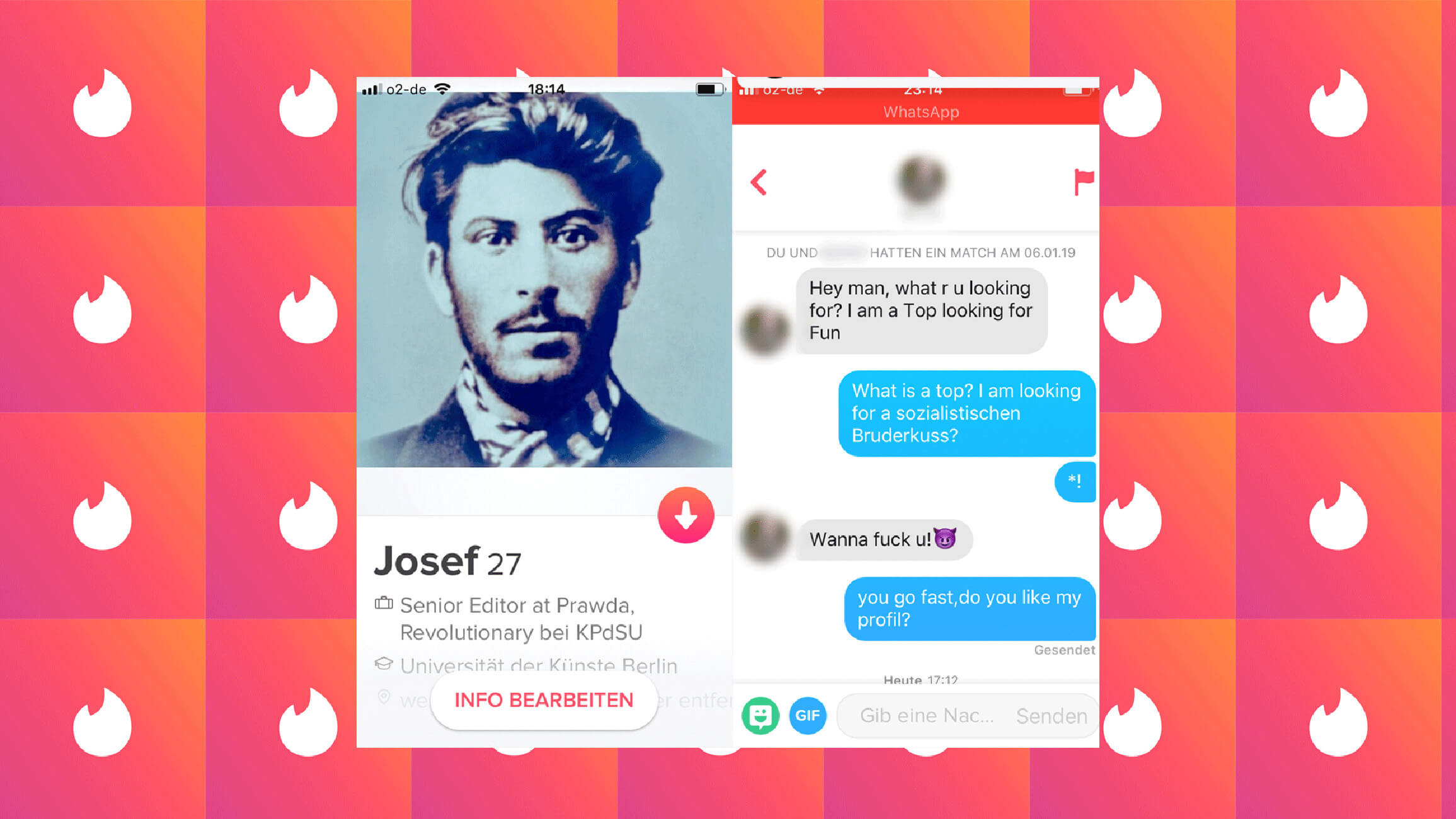 Έβαλε στο Tinder φωτογραφία του… νεαρού Στάλιν! Δεν φαντάζεστε τον “χαμό” που έγινε [pic]