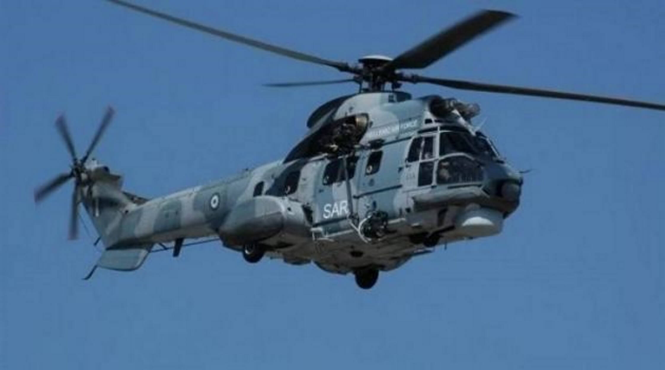 Επείγουσα αεροδιακομιδή στον Βόλο: Με super puma μετέφεραν ασθενή με κορονοϊό