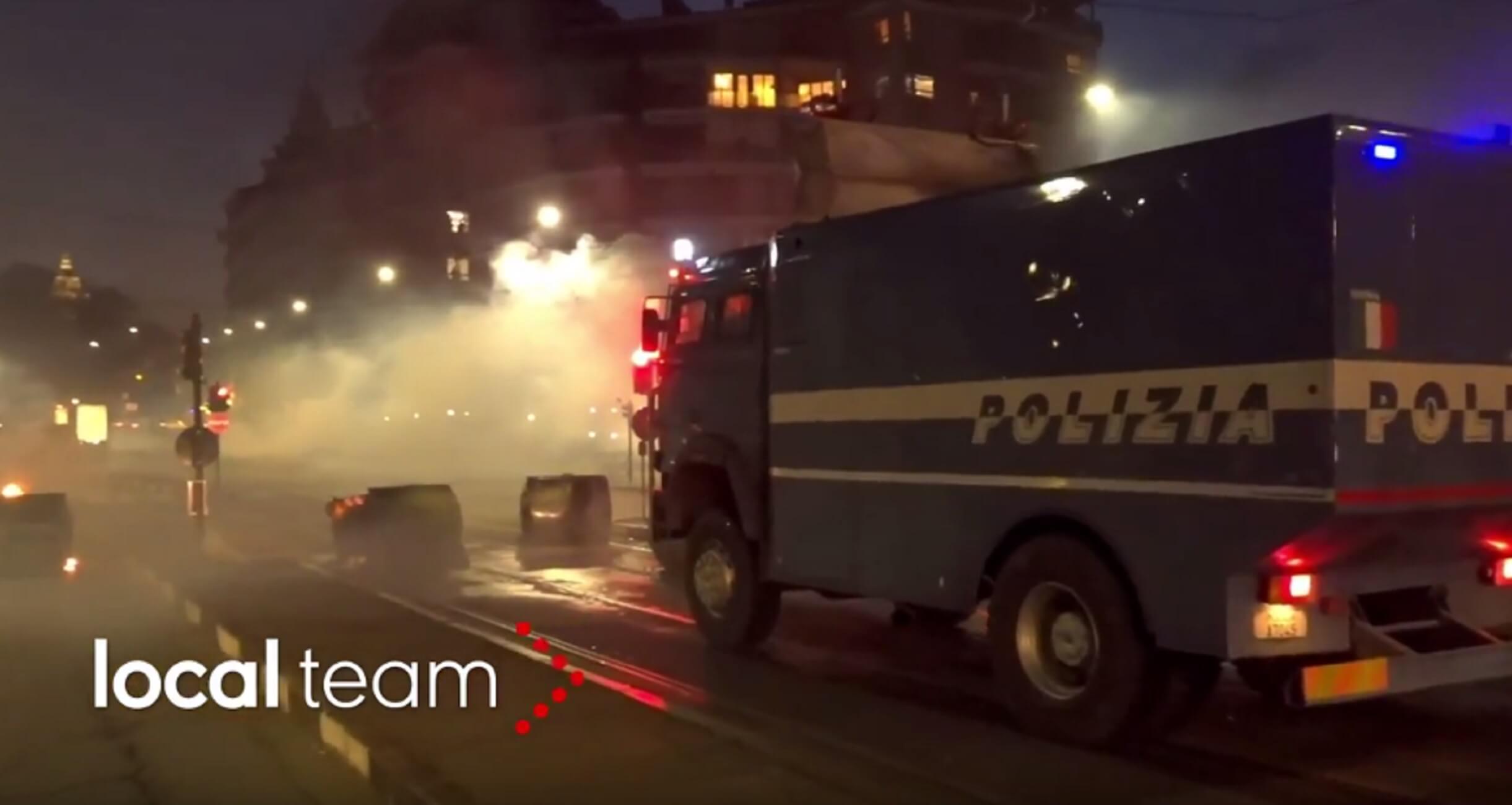 Επεισόδια στο Τορίνο μετά από εκκένωση κατάληψης – video