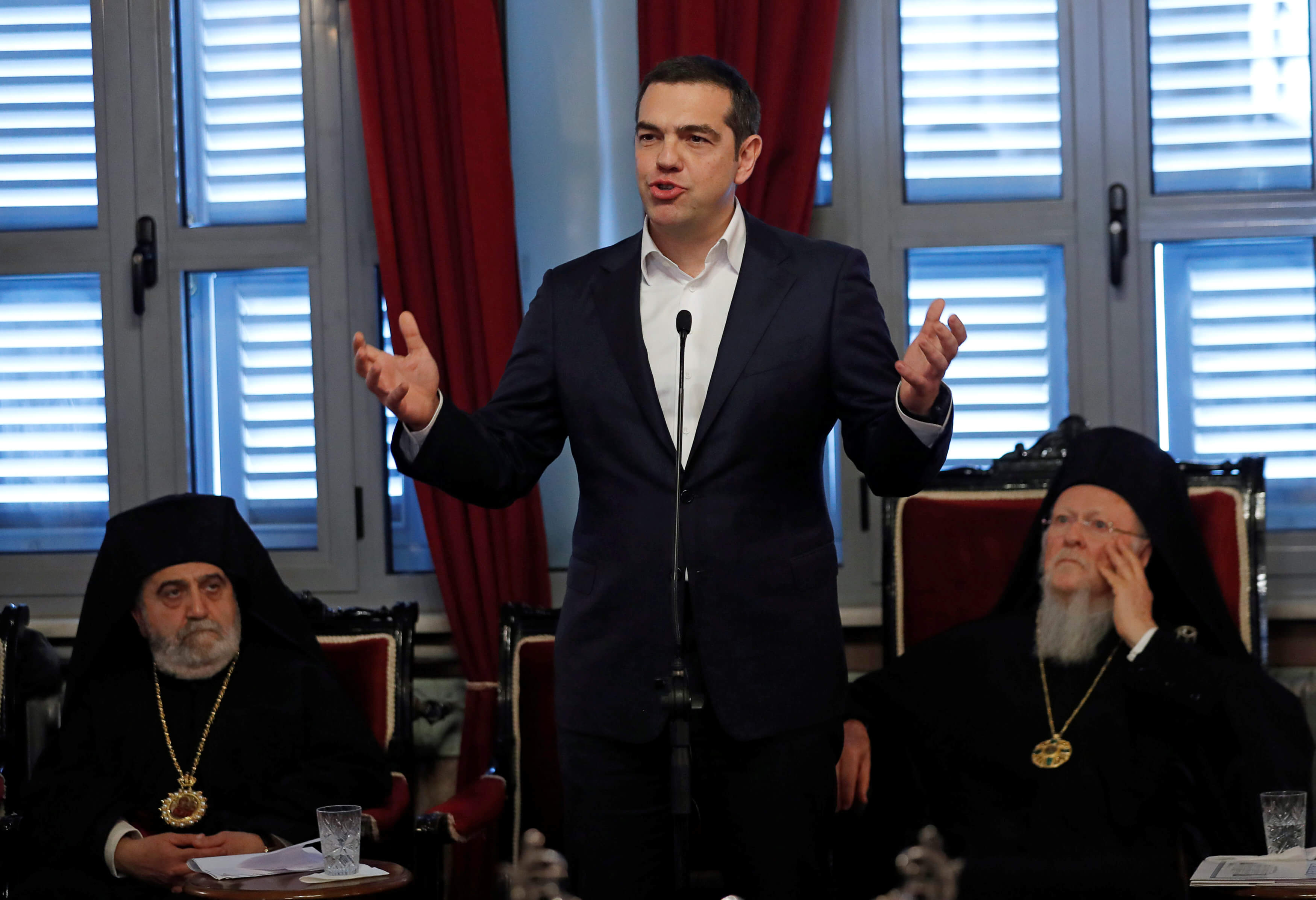 Live: Τσίπρας: «Αγιά Σοφιά και Χάλκη είναι μνημεία του Ελληνισμού και της Ανθρωπότητας»