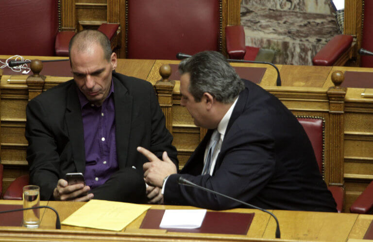 Βαρουφάκης: Ο Καμμένος υποστήριζε το Grexit – «Μου έλεγε προχώρα, είμαι μαζί σου» | Newsit.gr Βαρουφάκης: Ο Καμμένος υποστήριζε το Grexit – «Μου έλεγε προχώρα, είμαι μαζί σου» | Newsit.gr