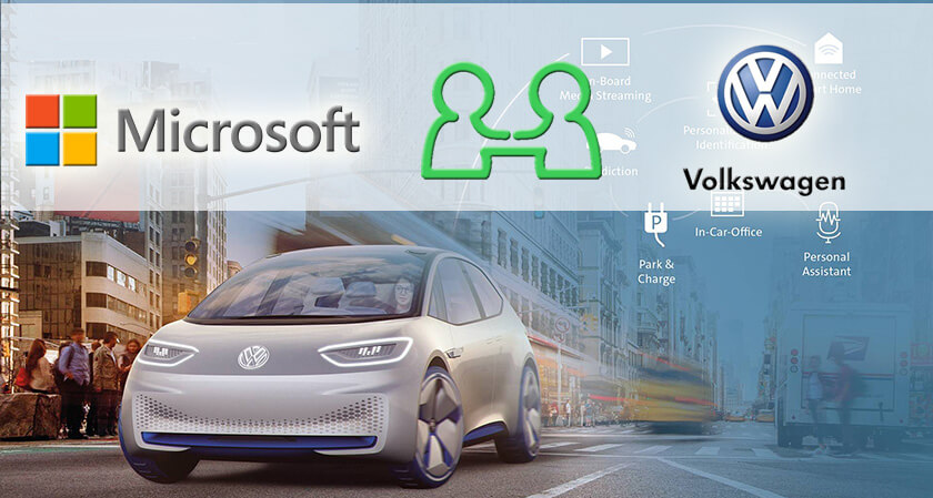 Η Volkswagen επεκτείνει τη συνεργασία της με τη Microsoft