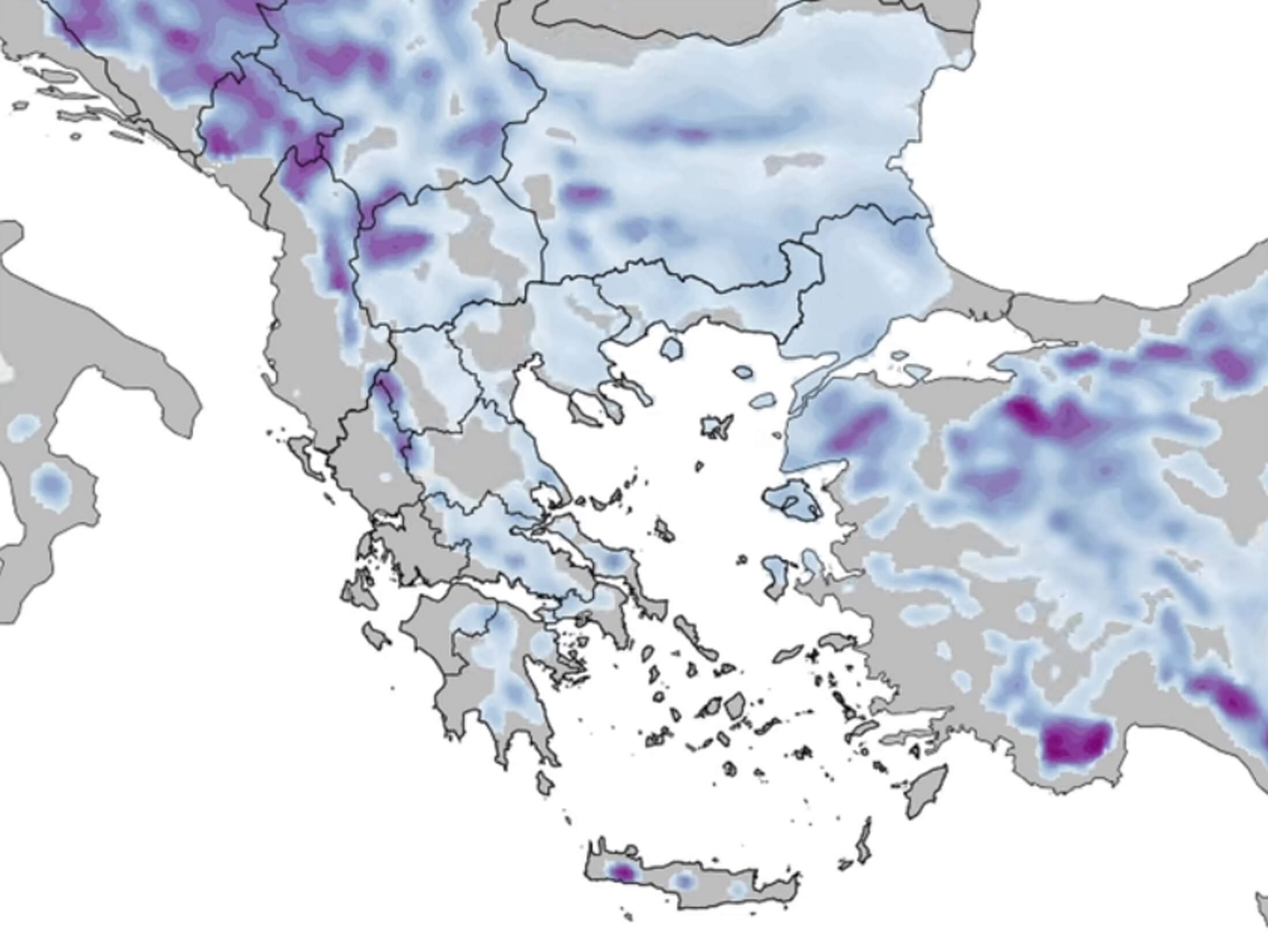 καιρός Χιόνη