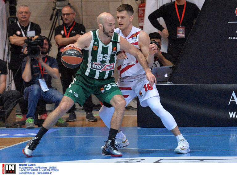 Euroleague: Απίστευτος Καλάθης! Τα «όργια» του αρχηγού του Παναθηναϊκού στην Ιταλία