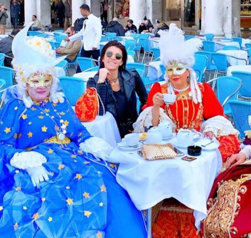 Μαρίνα Βερνίκου – Μίλτος Καμπουρίδης: Ζουν μαγικές στιγμές στο καρναβάλι της Βενετίας!