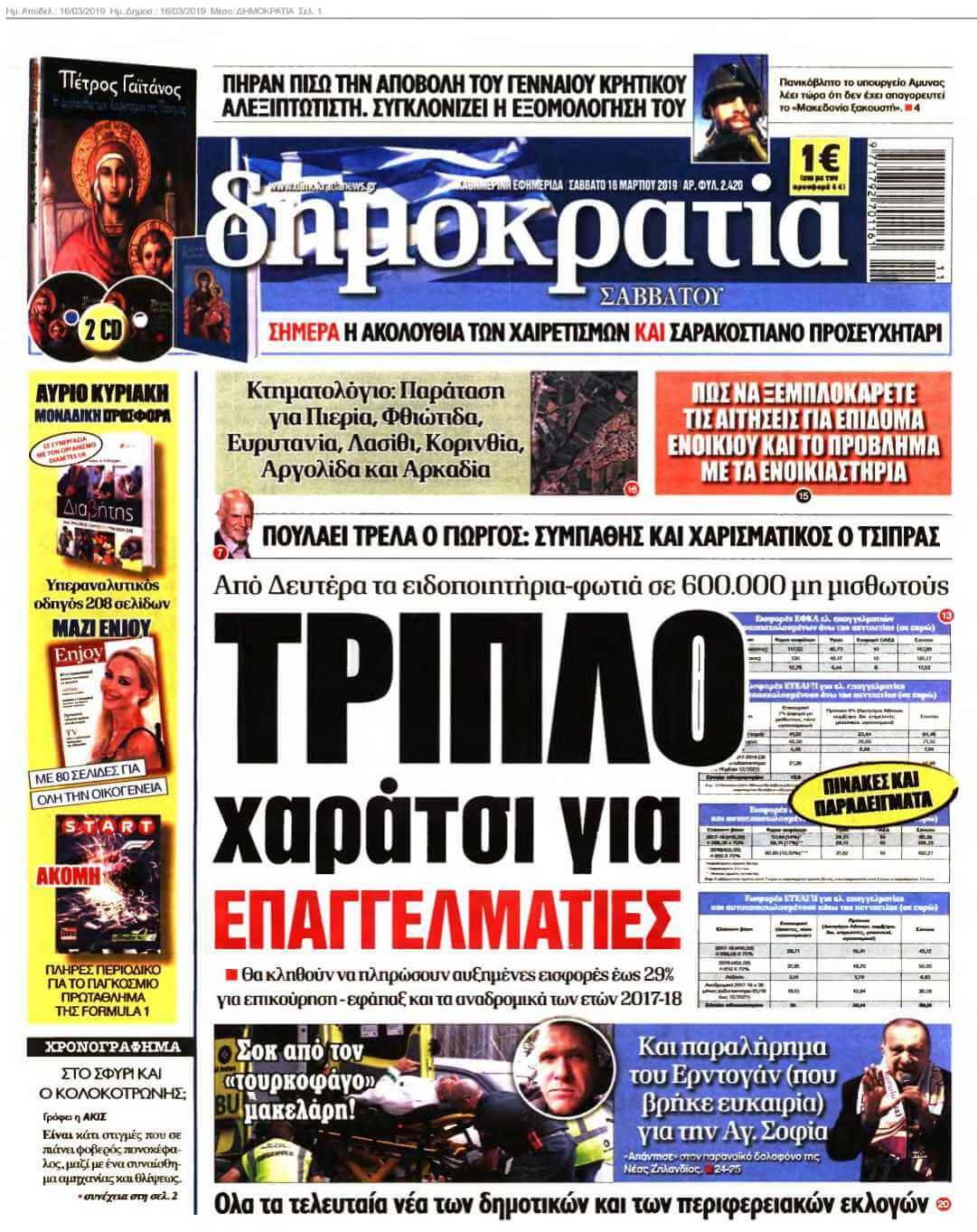 ΔΗΜΟΚΡΑΤΙΑ 16-03-2019