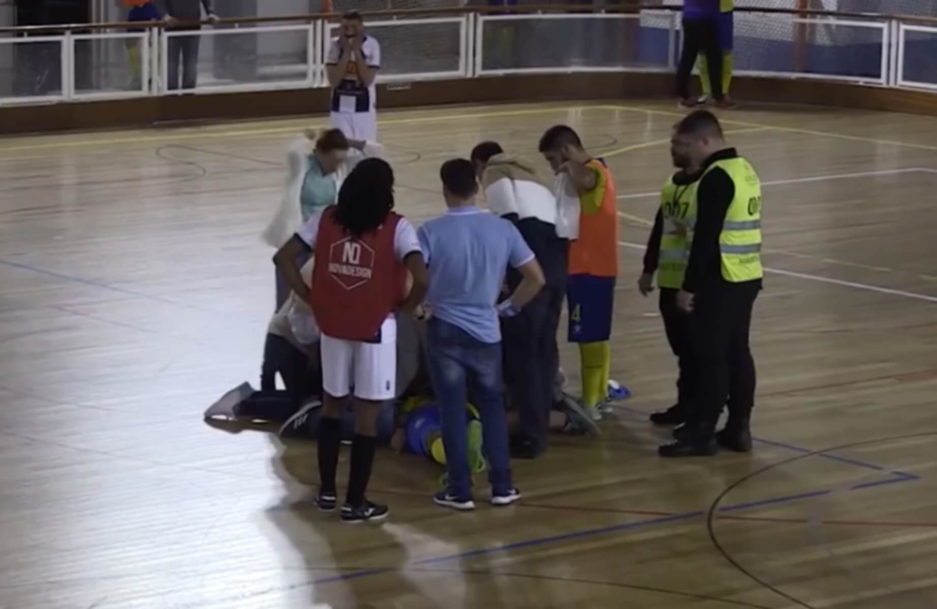 Futsal: Θρήνος στην Πορτογαλία! 28χρονος παίκτης κατέρρευσε από καρδιακό επεισόδιο – video