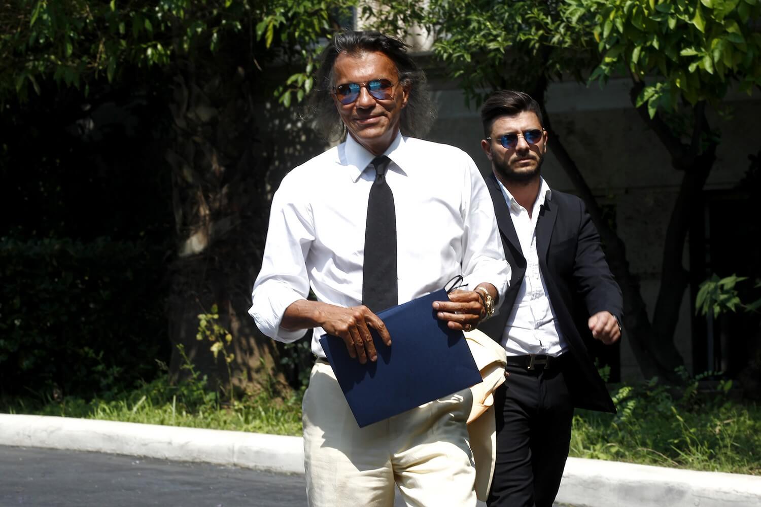 Ηλίας Ψινάκης: Συναντήθηκε στο Παρίσι με τον οσκαρικό σκηνοθέτη του «Alien» και του «Μονομάχου» Ridley Scott! Φωτογραφία