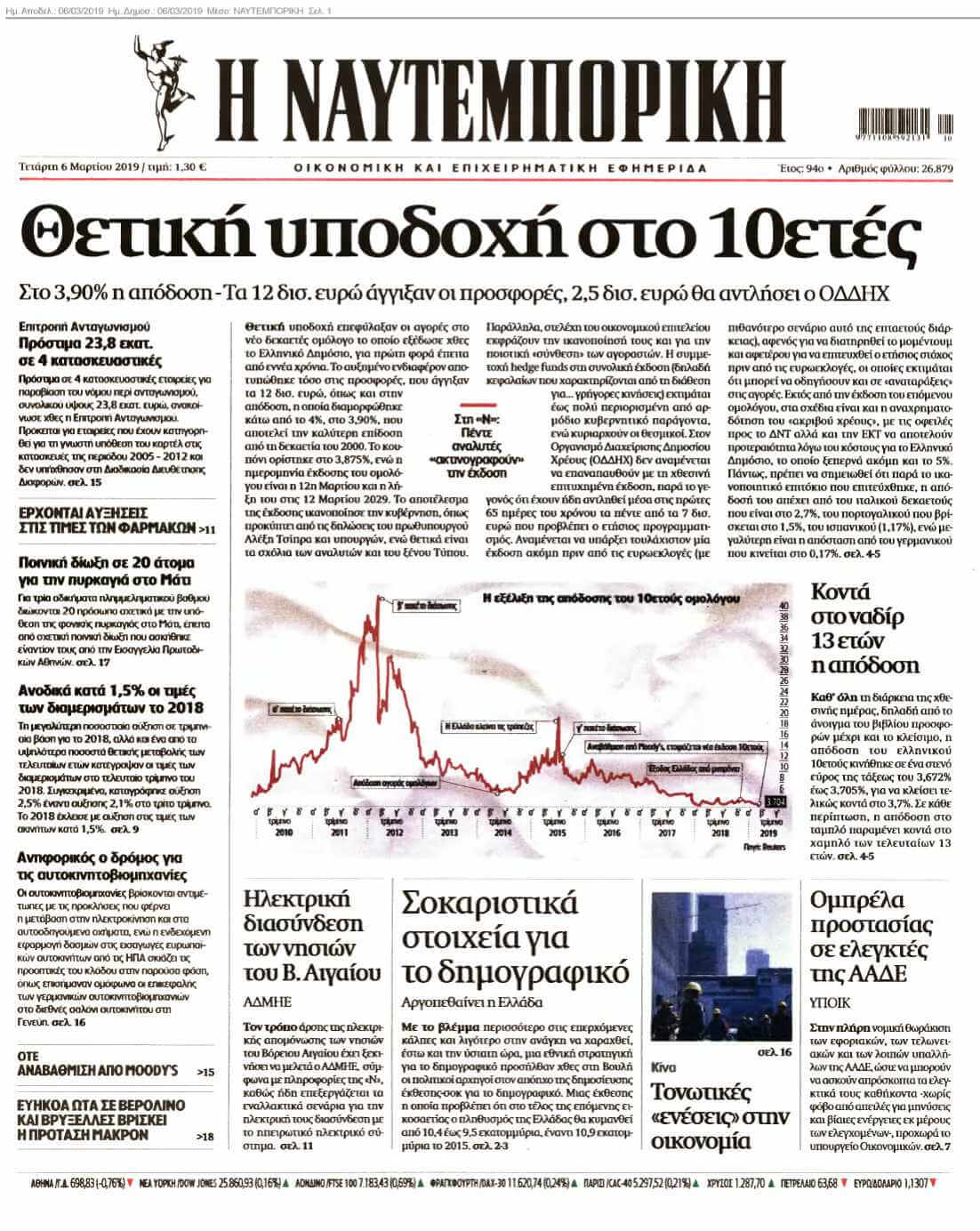 ΝΑΥΤΕΜΠΟΡΙΚΗ 06-03-2019