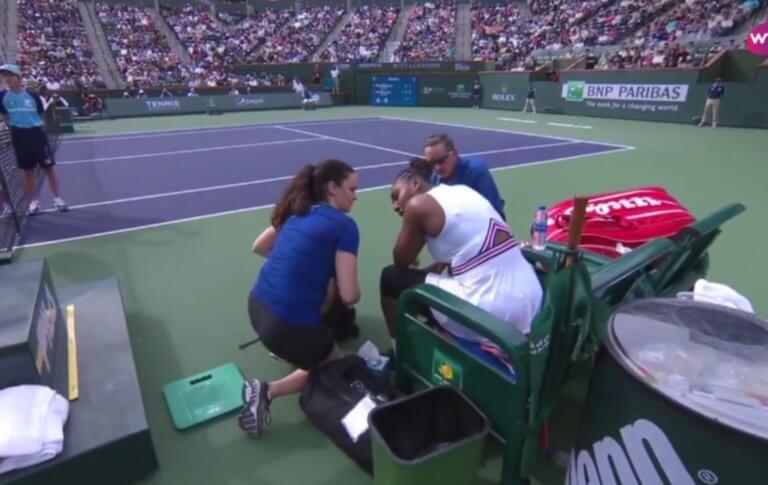 Indian Wells: Εγκατέλειψε η Σερένα Γουίλιαμς! video | Newsit.gr Indian Wells: Εγκατέλειψε η Σερένα Γουίλιαμς! video | Newsit.gr