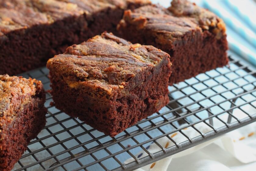 «Εκρηκτικό» και… νηστίσιμο brownie με φυστικοβούτυρο