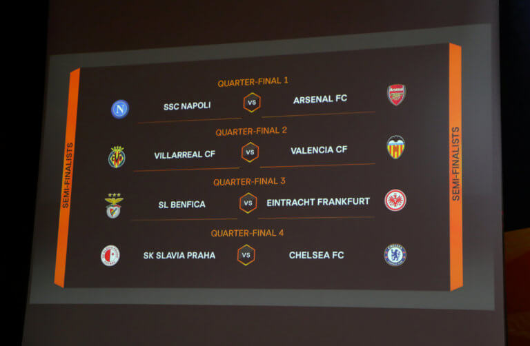 Κλήρωση Europa League: Άρσεναλ – Νάπολι στα προημιτελικά! Όλα τα «ζευγάρια» στους «8» | Newsit.gr Κλήρωση Europa League: Άρσεναλ – Νάπολι στα προημιτελικά! Όλα τα «ζευγάρια» στους «8» | Newsit.gr