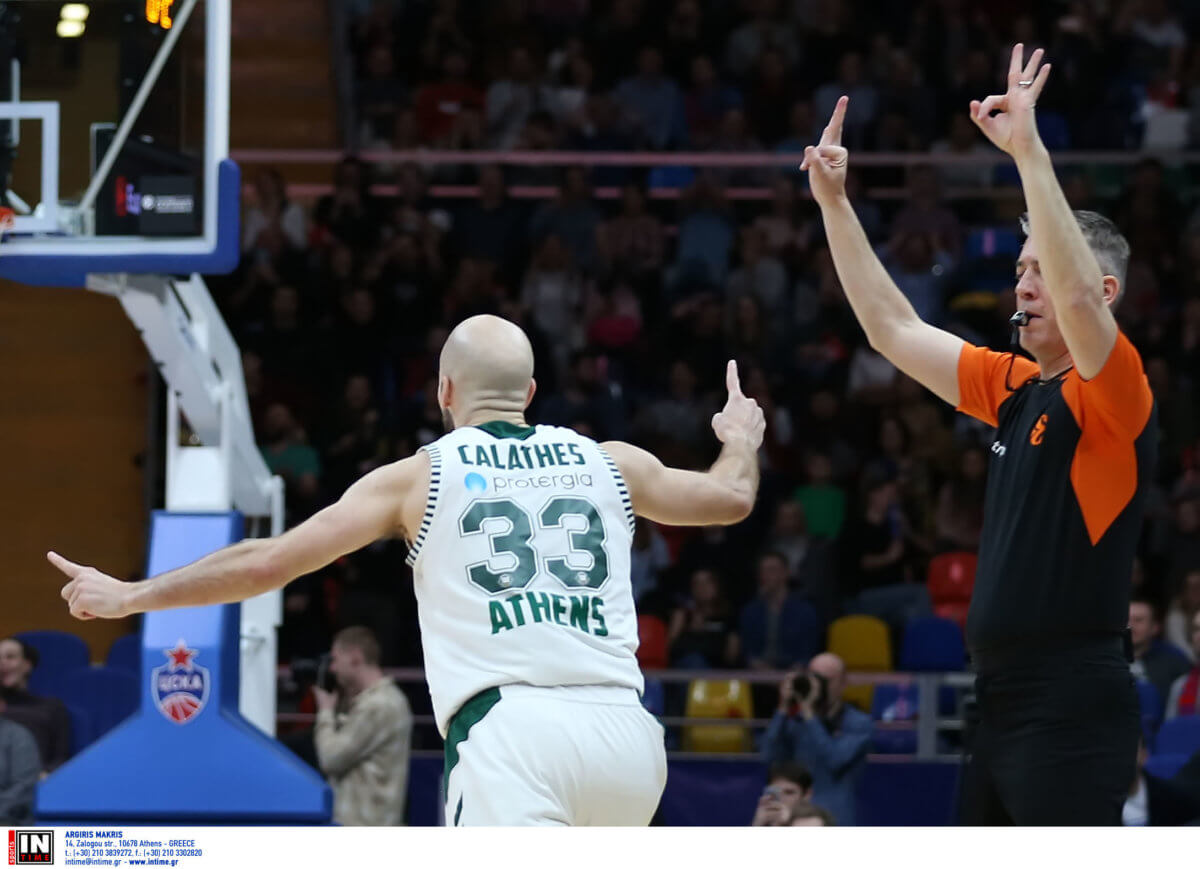 Euroleague: “Πράσινο” Top 10! Στην κορυφή η τριποντάρα του Καλάθη, μέσα κι ο Παπαγιάννης – video